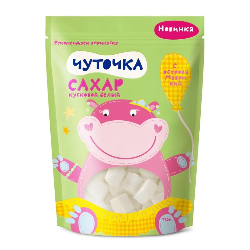 Сахар кусковой Чуточка тростниковый белый 330 г арт. 1131587 - купить в ...