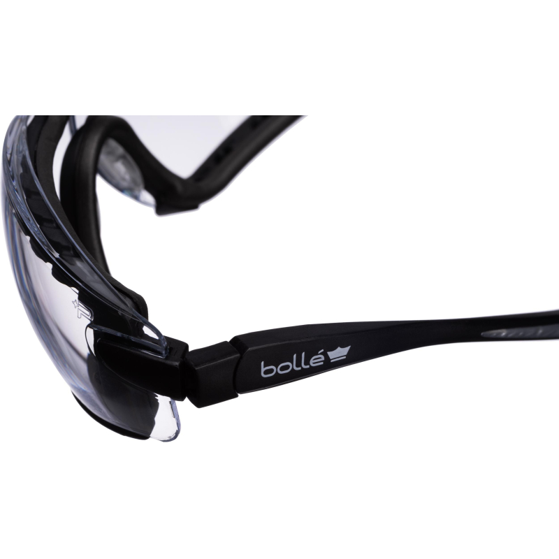 Очки открытые Bolle COBRA, clear дужки и обтюратор PLATINUM (COBFTPSI)