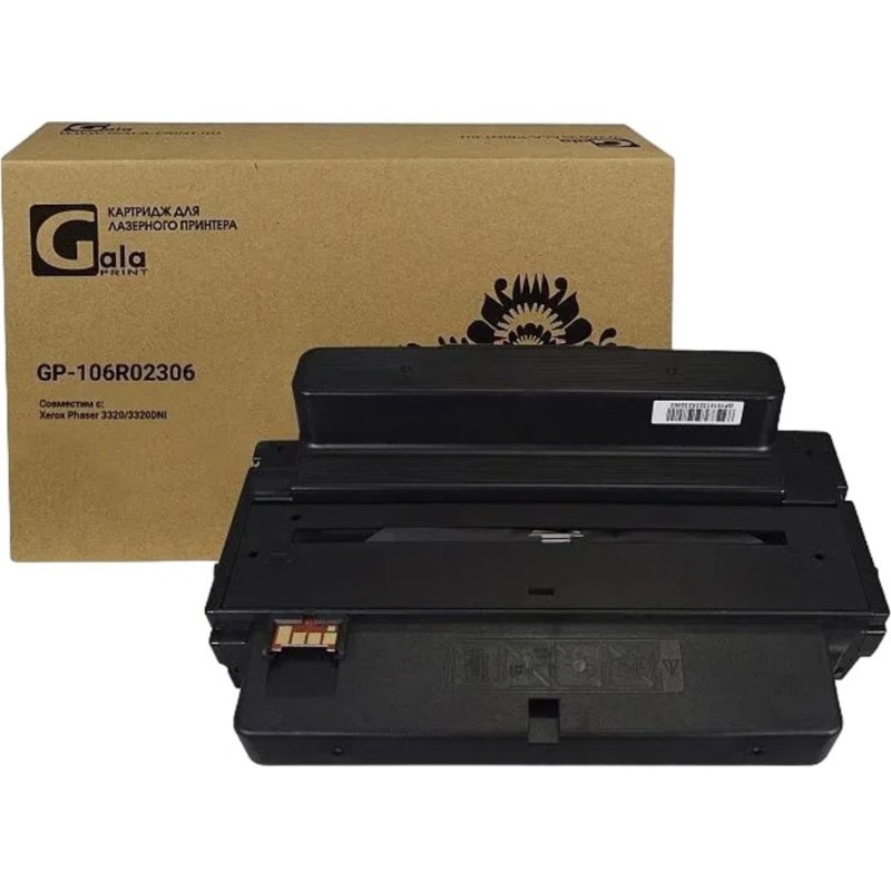 Картридж лазерный GalaPrint 106R02306 чер. пов. емк. для Xerox Ph3320