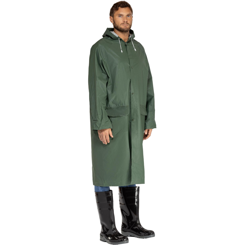 Плащ влагозащитный ПВХ (МA305) зеленый XXL (60-62) (арт. MA305VEXX2)