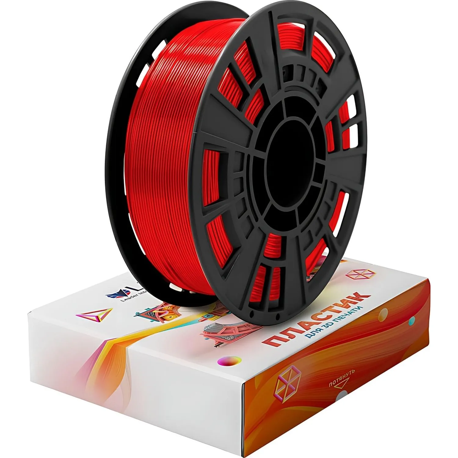 превью Пластик PETG+ LIDER-3D для 3D принтера, 1.75 м м/крас./1 кг