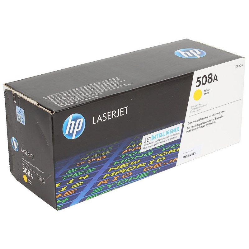 Картридж лазерный HP 508A CF362A жел.для HP Color LaserJet Enterprise M552/