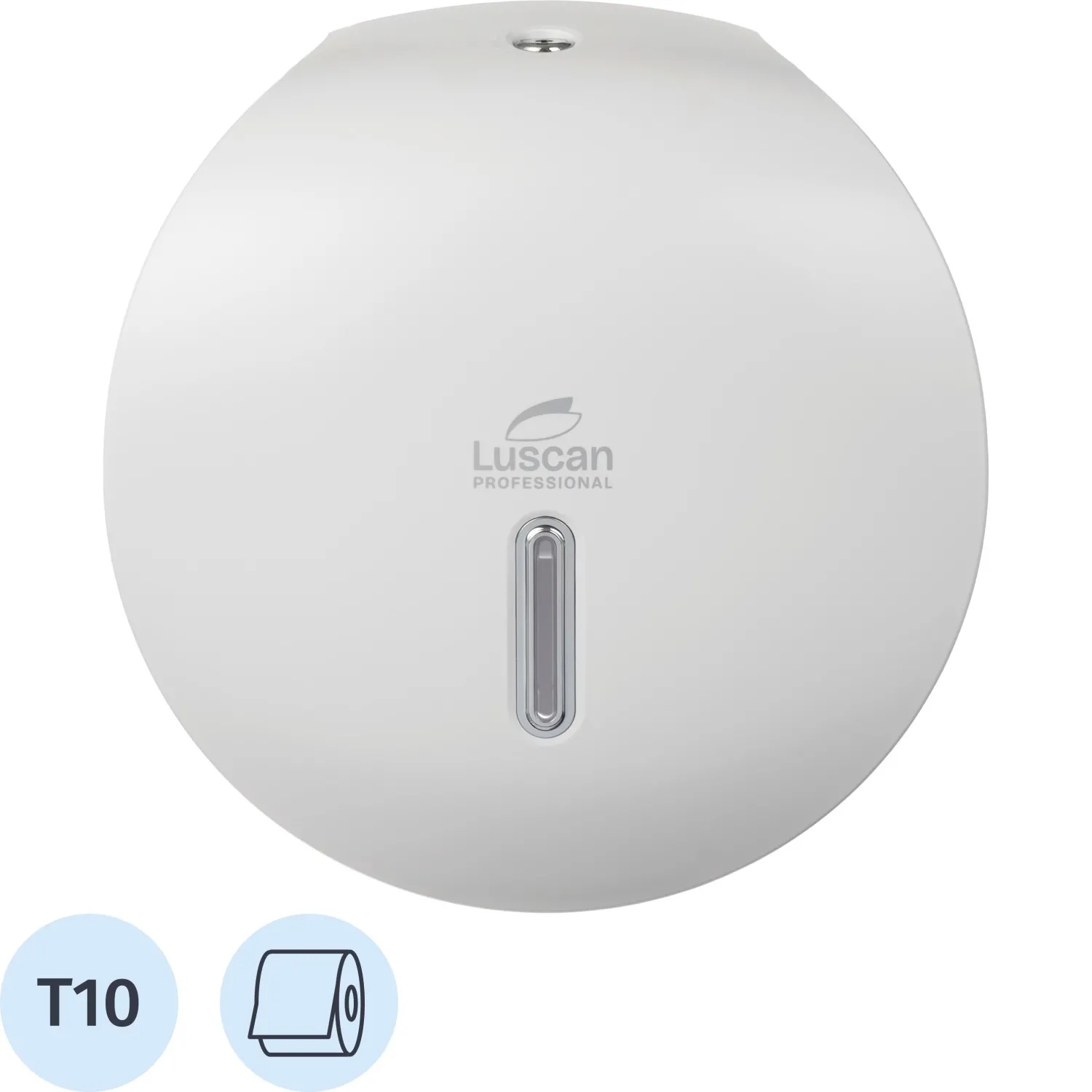 Диспенсер для туалетной бумаги рулонной Luscan Professional Etalon T10 белый
