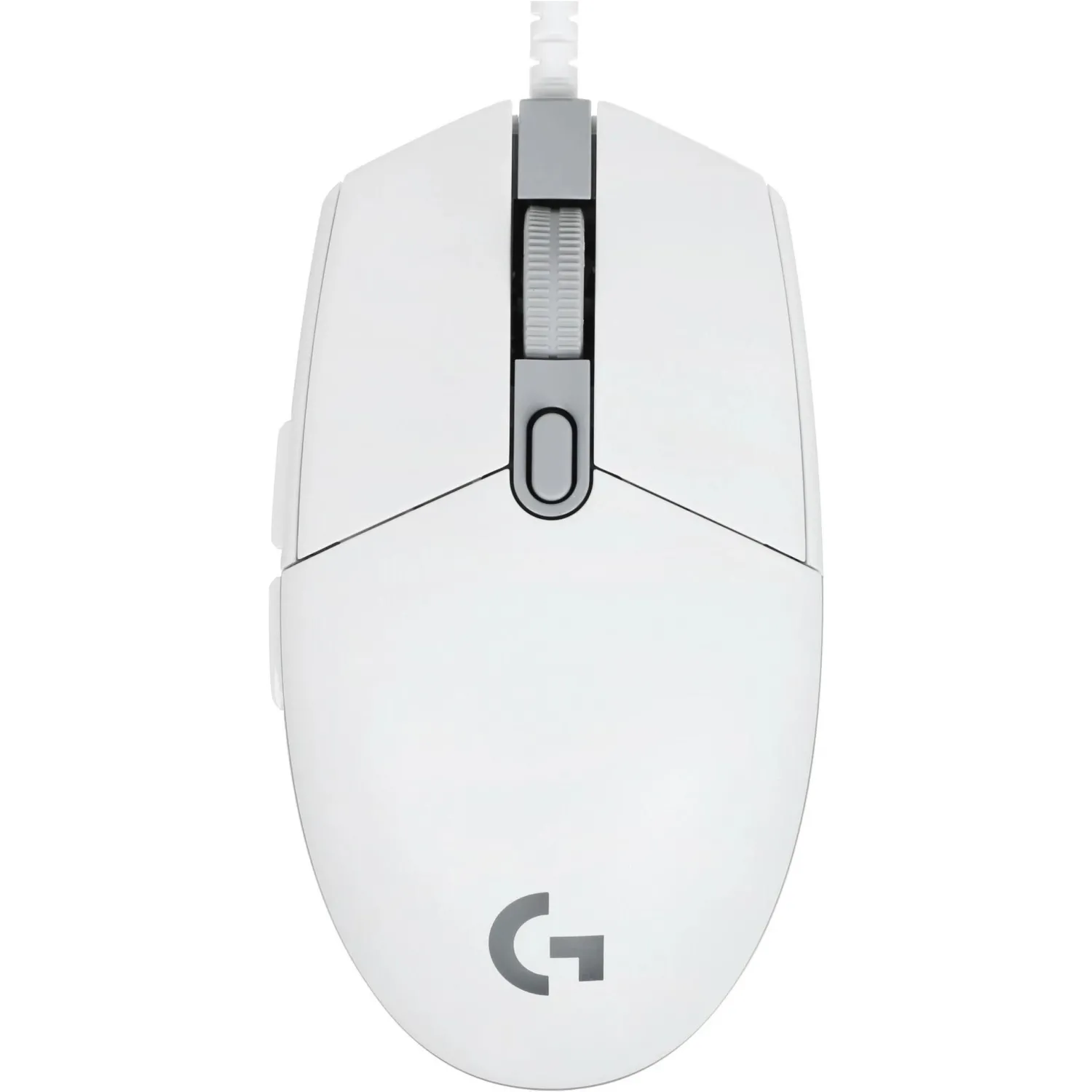 Мышь компьютерная Logitech G102 LightSync White Gaming (910-005809)