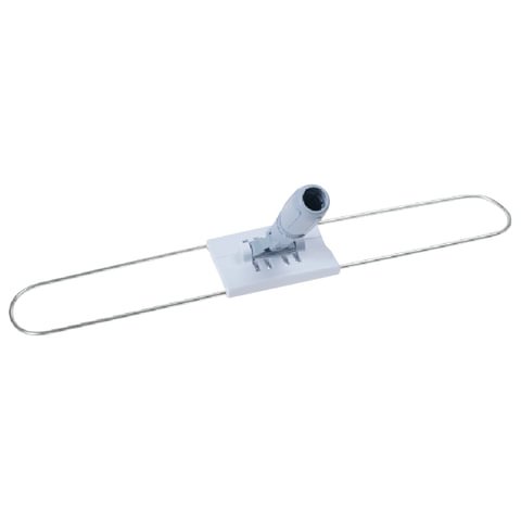 превью Насадка моп плоская Vileda Professional ДастМоп хлопок/ПЭС 100 см серая (арт. производителя 931228)
