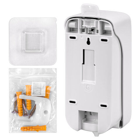 Дозатор для жидкого мыла-пены LAIMA PROFESSIONAL PREMIUM, НАЛИВНОЙ, 1 л, белый, ABS-пластик