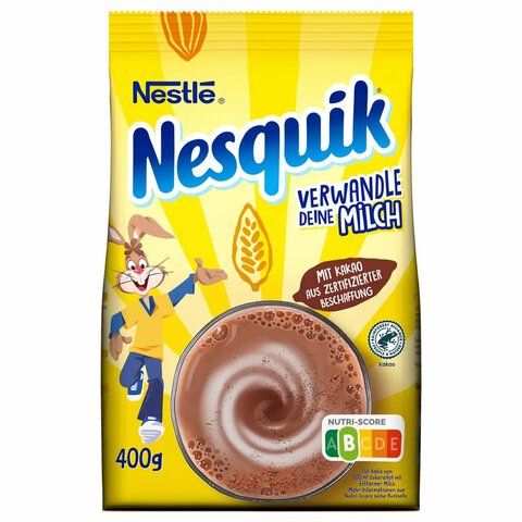 превью Какао-напиток быстрорастворимый NESQUIK, 400 г, ПОРТУГАЛИЯ