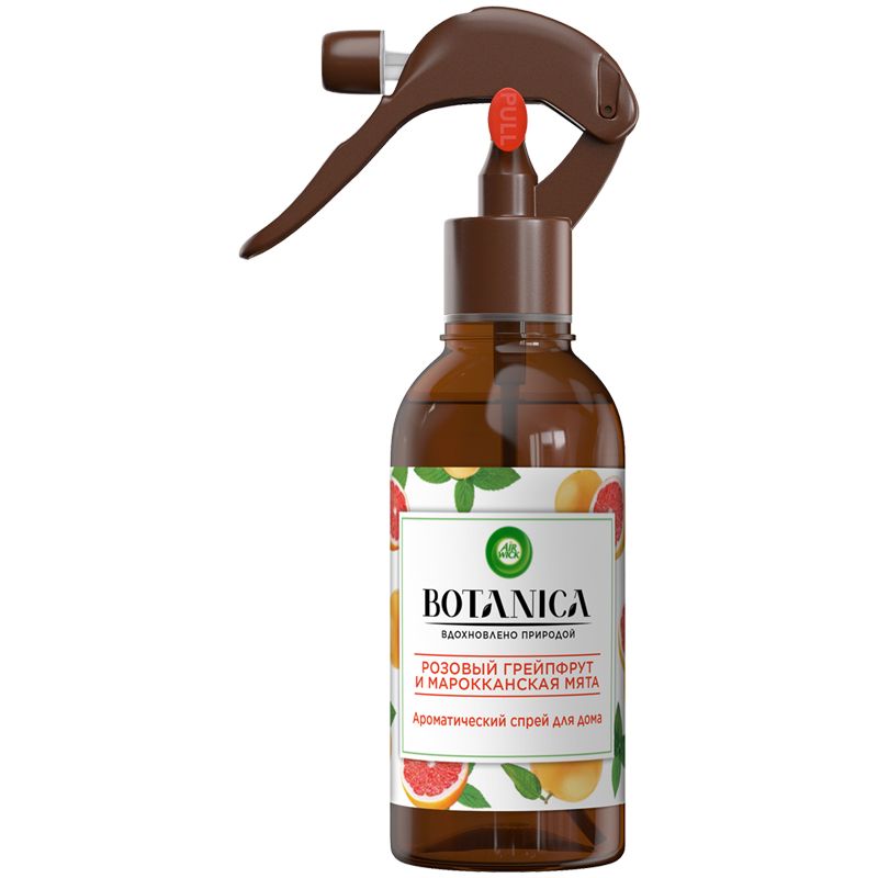 превью Освежитель-ароматизатор воздуха AirWick Botanica «Розовый грейпфрут и марокканская мята», 236мл