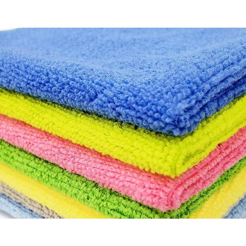Салфетки хозяйственные микрофибра 40×40 см 220 г/кв. м 5 штук в упаковке