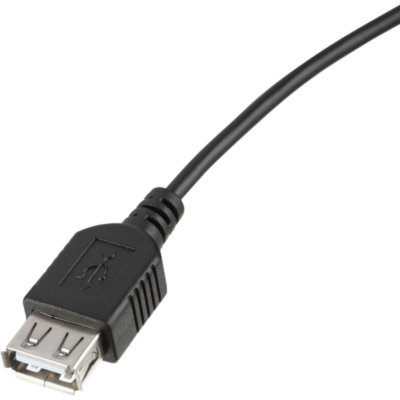 Кабель ProMega USB 2.0 AM/AF, 1.8м, чер (OAVDC009)