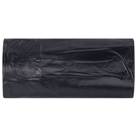 Мешки для мусора 30 лчерныев рулоне 50 штуксверхпрочныеПВД 30 мкм50×58 смLAIMA702650