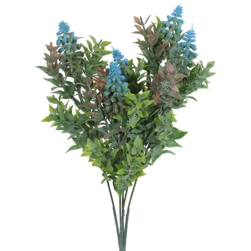 Композиция из искуственных цветов в ассортименте (20×20×30 см) 748664