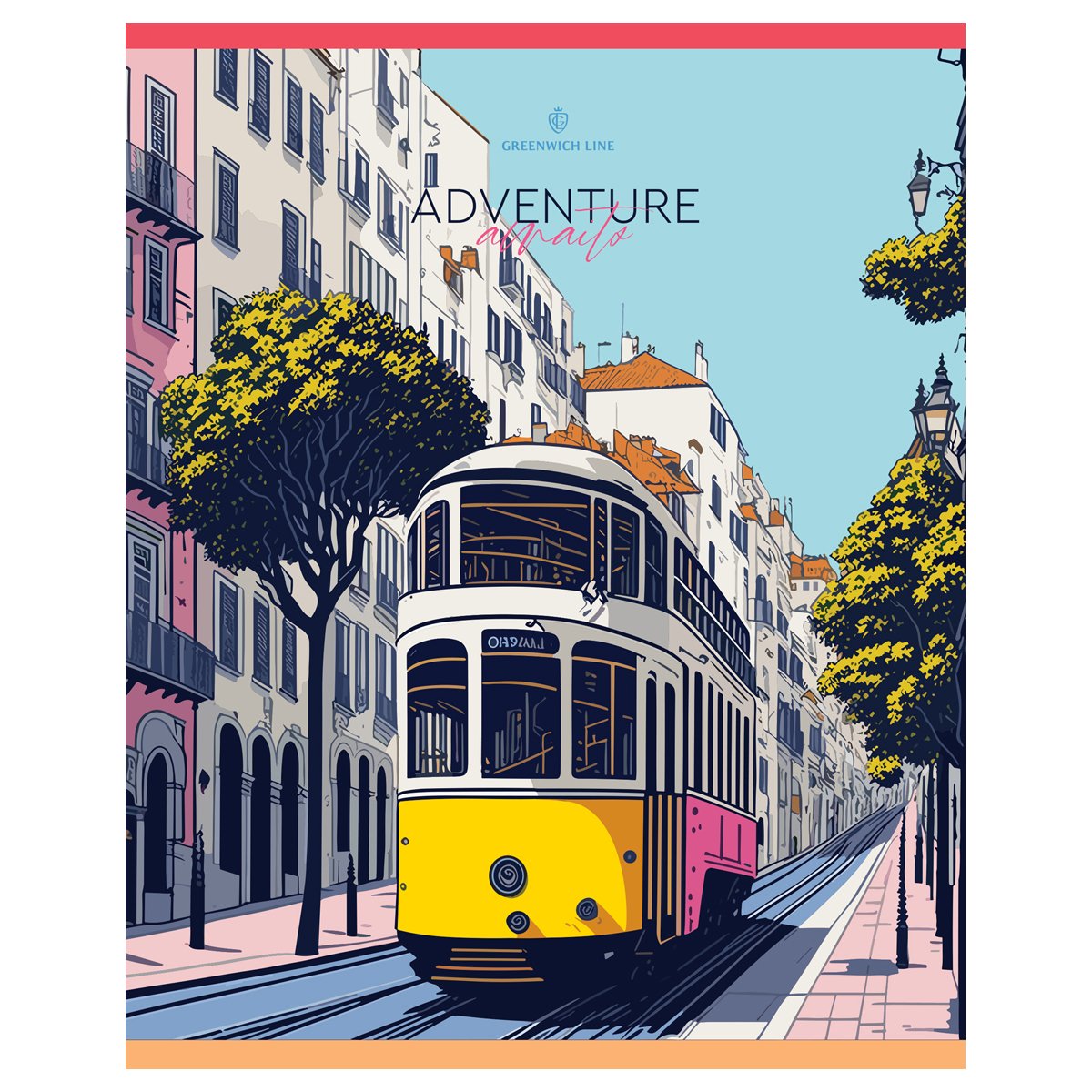 Тетрадь 48л., А5, клетка Greenwich Line «Аdventure», матовая ламинация, 70г/м2