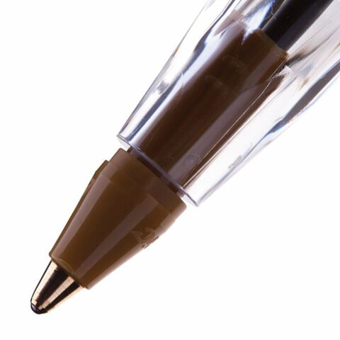 Ручка шариковая одноразовая неавтоматическая масляная BIC Cristal синяя (толщина линии 0.4 мм)