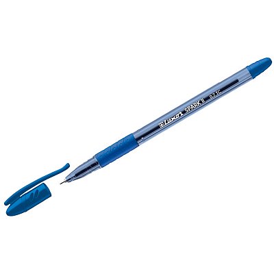 Ручка шариковая Luxor «Spark II» синяя, 0.7мм, грип