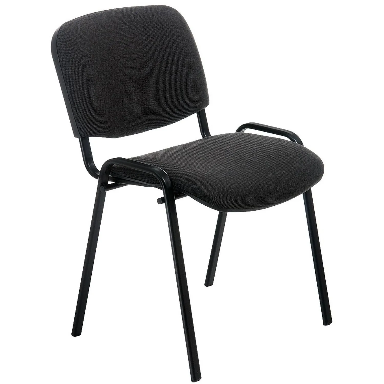 превью Стул офисный Easy Chair Изо тёмно-серый (ткань, металл) (1397327)