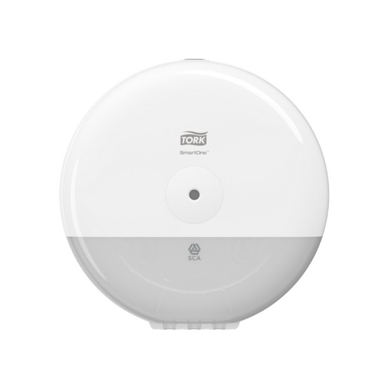 Держатель для туалетной бумаги Tork SmartOne T9 мини в рул, 681000 пласт. бе