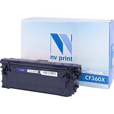 Картридж лазерный NV Print CF360X чер. для HP Color LaserJet M553 (ЛМ)