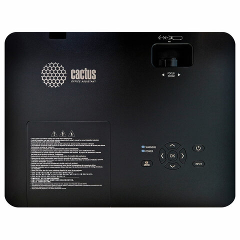 Проектор CACTUS CS-S2. B, 3LCD, 1024×768, 16:9, 4:3, 40000 лм, 15000:1, 4.7 кг