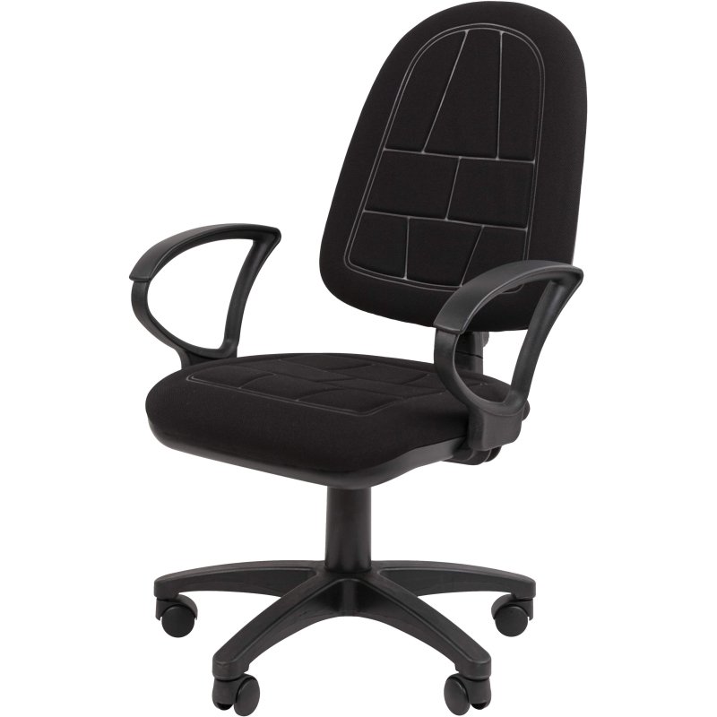 превью Кресло VT_СHAIRMAN 205 (PRESTIGE ERGO) ткань T08 черный