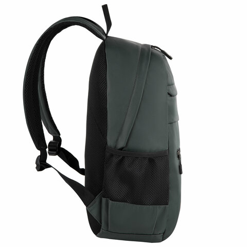 Рюкзак BRAUBERG DYNAMIC универсальный, эргономичный, серый, 43×30х13 см
