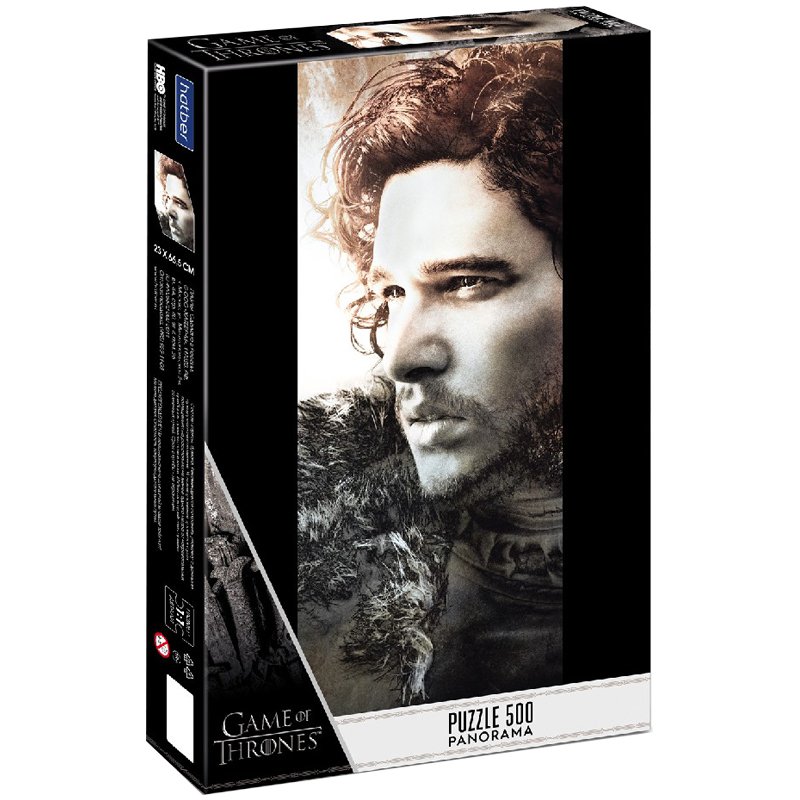 превью Пазл 500 эл. Hatber Premium «Панорама-Игра престолов(Game of Thrones)»