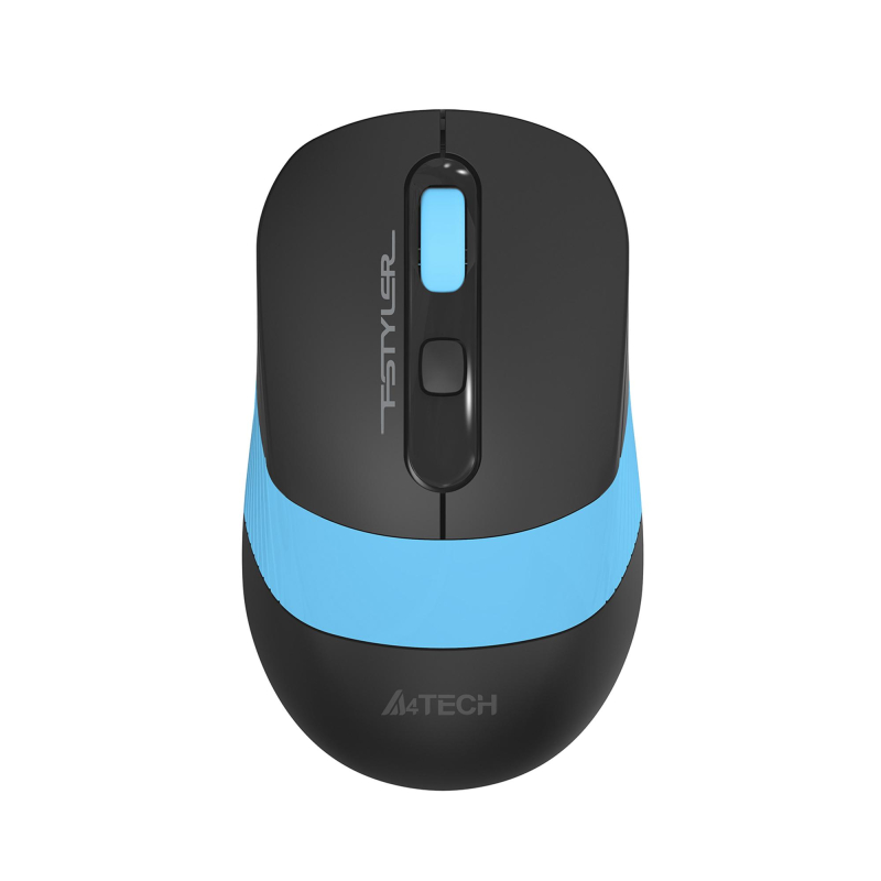 Мышь компьютерная A4Tech Fstyler (FG10 BLUE)черн/син/2000dpi/беспроводн/4кн