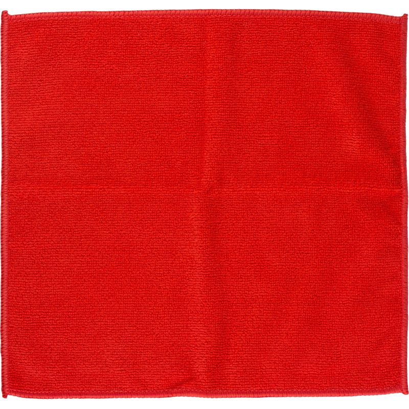 превью Салфетка хозяйственная из микрофибры универс 280г/м2 30×30см красн