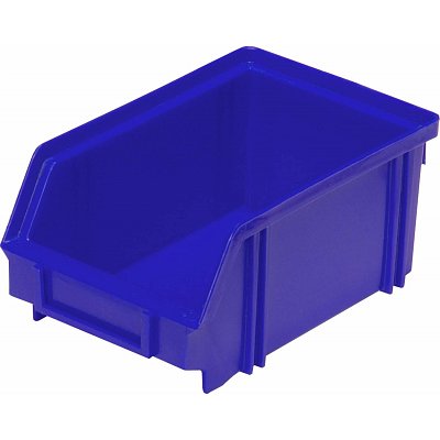 Ящик (лоток) универсальный полипропиленовый 170×105×75 мм синий