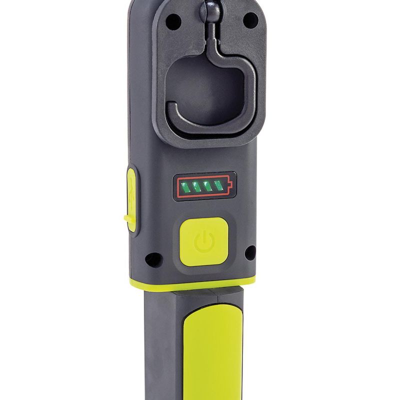 Фонарь ручной ЯРКИЙ ЛУЧ OPTIMUS ACCU Pocket Twist 5W 100/350лм+SMD70лм акк