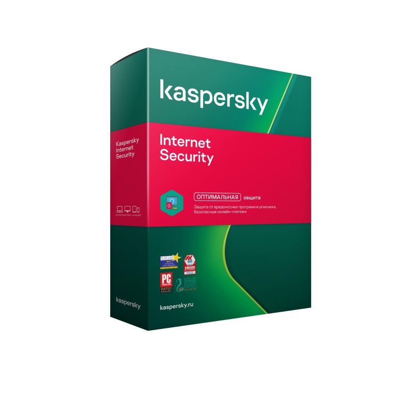 превью Антивирус Kaspersky Internet Security 2ПК-1г/Box (KL1939RBBFS)