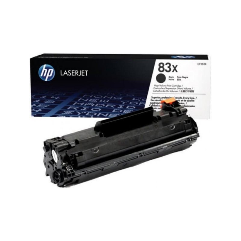 Картридж лазерный HP 83X CF283XD черный оригинальный (двойная упаковка)