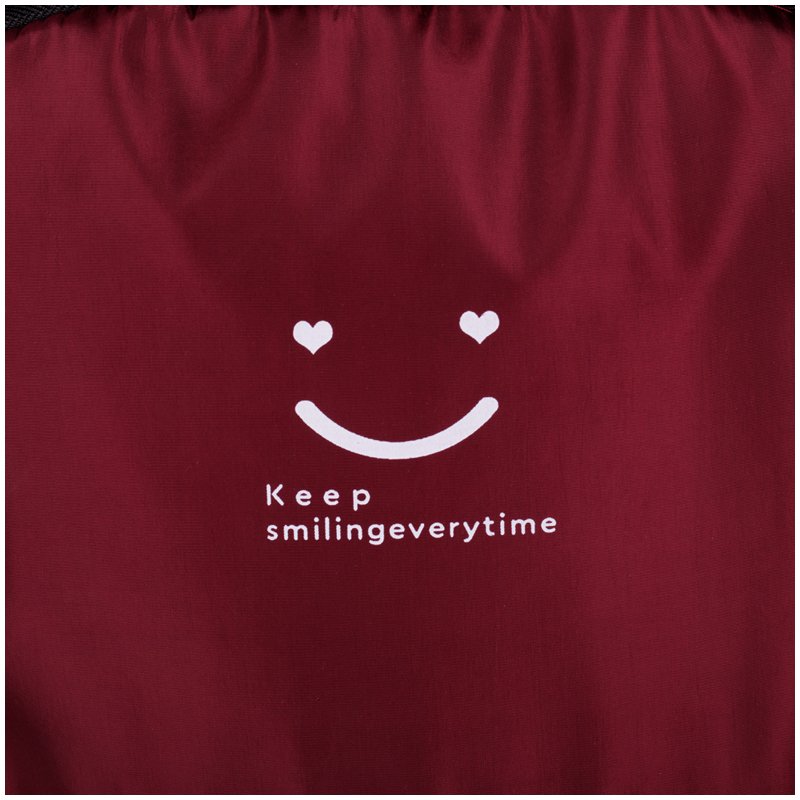 Рюкзак ArtSpace Style «KeepSmile», 39×29×13см, 1 отделение, 3 кармана, уплотн. спинка