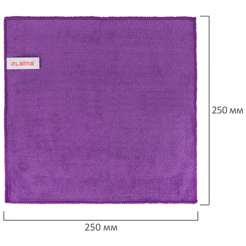 Салфетка из микроволокна «MULTI FIBER ULTRA» универсальнаяКОМПЛЕКТ 2 шт.25×25 смLAIMA607789