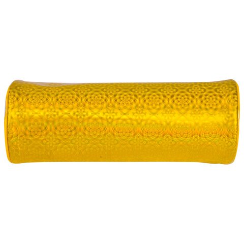 Пенал-тубус BRAUBERG, мягкий, «Glitter Gold», 20×7×7 см, 229016
