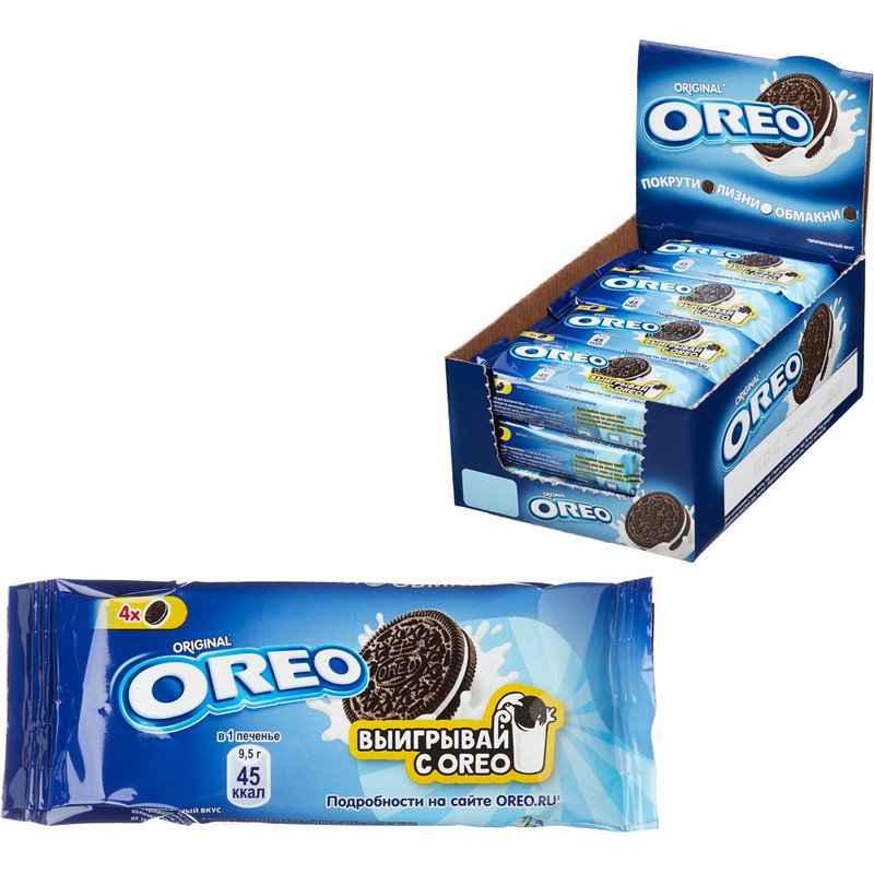 превью Печенье песочное Oreo (12 штук по 38 г)