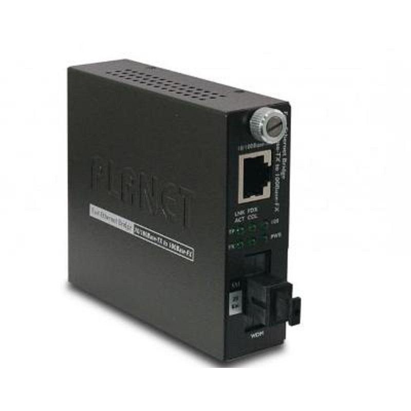 превью Медиаконвертер Planet 10/100Base-TX to 100Base-FX WDM, 20KM (FST-806A20)