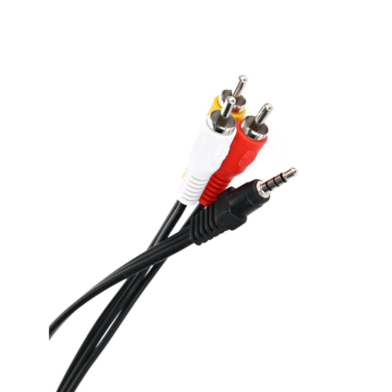 Кабель Telecom mini jack 3.5 мм - 3xRCA 1.5 метра (TAV4545-1.5M) арт ...