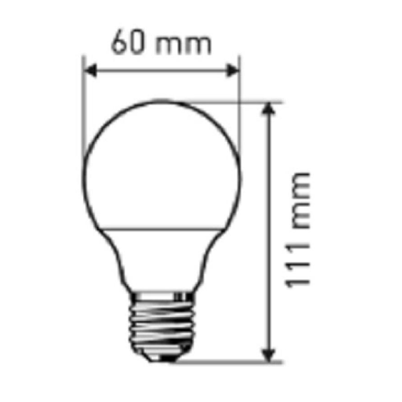 Лампа светодиодная ЭРА LED 15 Вт E27 грушевидная 2700 К теплый белый свет