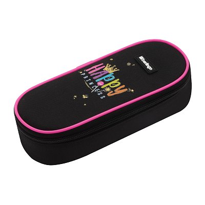 Пенал корпусный 1 отделение, 220×90×45 мм, Berlingo «Candy Princess», полиэстер