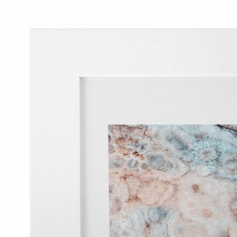 Рамка 21×30 см небьющаяся, КОМПЛЕКТ 3 шт., багет 29 мм, МДФ, BRAUBERG «Basic», белая