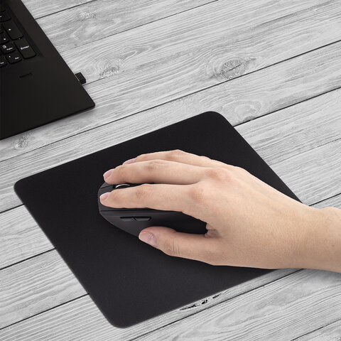 Мышь беспроводная SONNEN V33, USB, 800/1200/1600 dpi, 6 кнопок, оптическая, черная, SOFT TOUCH