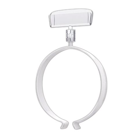 превью Ценникодержатели на колбасу RING CLIP, комплект 10 шт., ширина 50 мм, диаметр 80-140 мм
