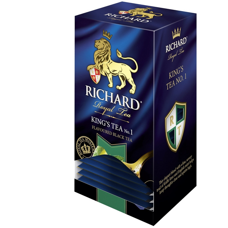 Чай Richard King's Tea №1 черный 25 пакетиков