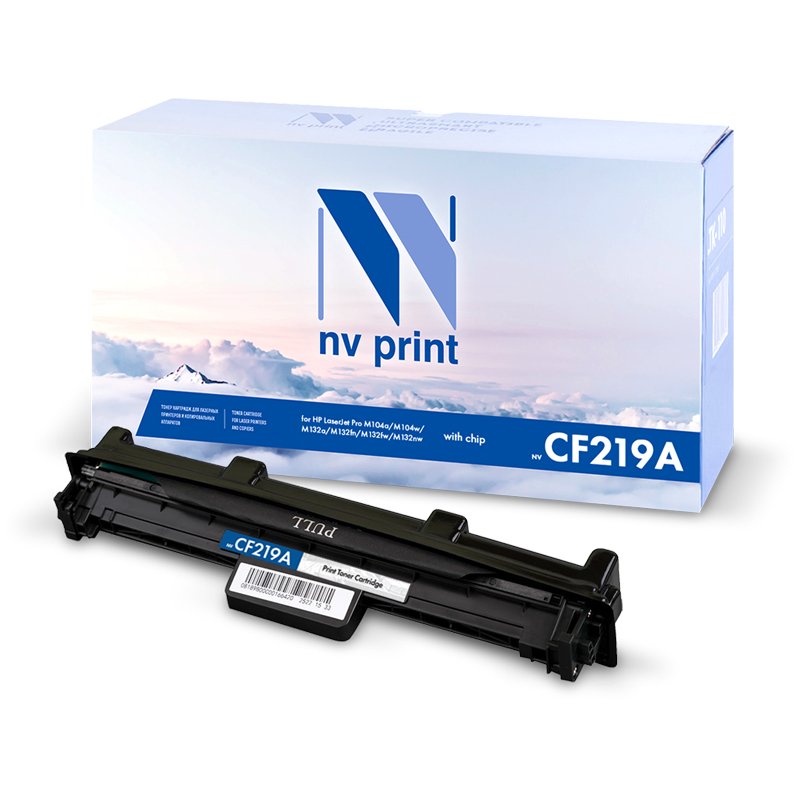 превью Барабан совм. NV Print CF219A для HP LJ M104a/M104w/M132a/M132fn/M132fw/M132nw (12000стр)