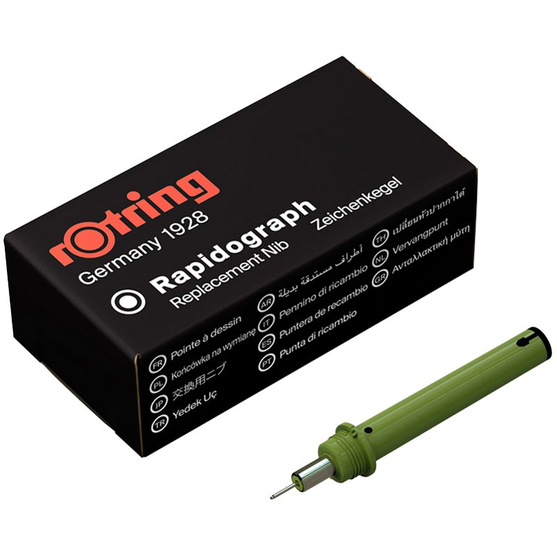 превью Пишущий элемент для рапидографа Rotring 0.3 мм, картон. упак. 