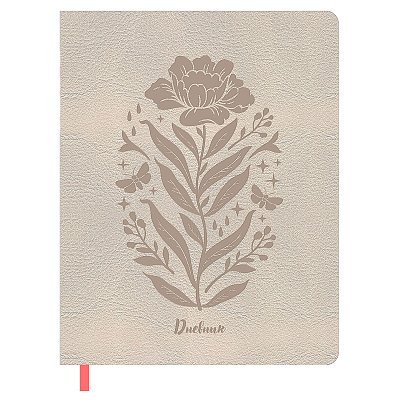 Дневник 1-11 кл. 48л. ЛАЙТ BG «Wild Flower», иск. кожа, блинтовое тиснение, ляссе