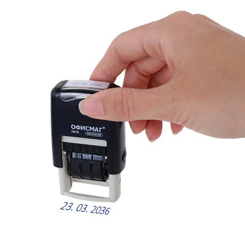 Датер-мини ОФИСМАГмесяц цифрамиоттиск 22×4 мм«Printer 7810 BANK»271926