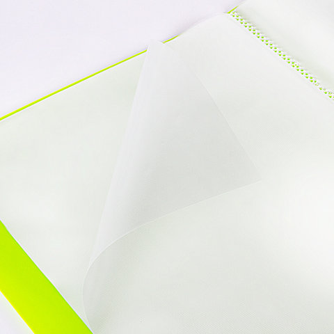 Папка 20 вкладышей BRAUBERG «Neon», 16 мм, неоновая, зеленая, 700 мкм