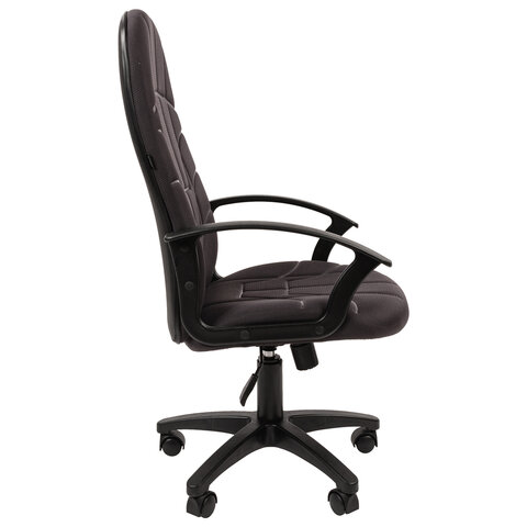 Кресло офисное BRABIX Stampo EX-292, ткань TW-12, серое, 532791
